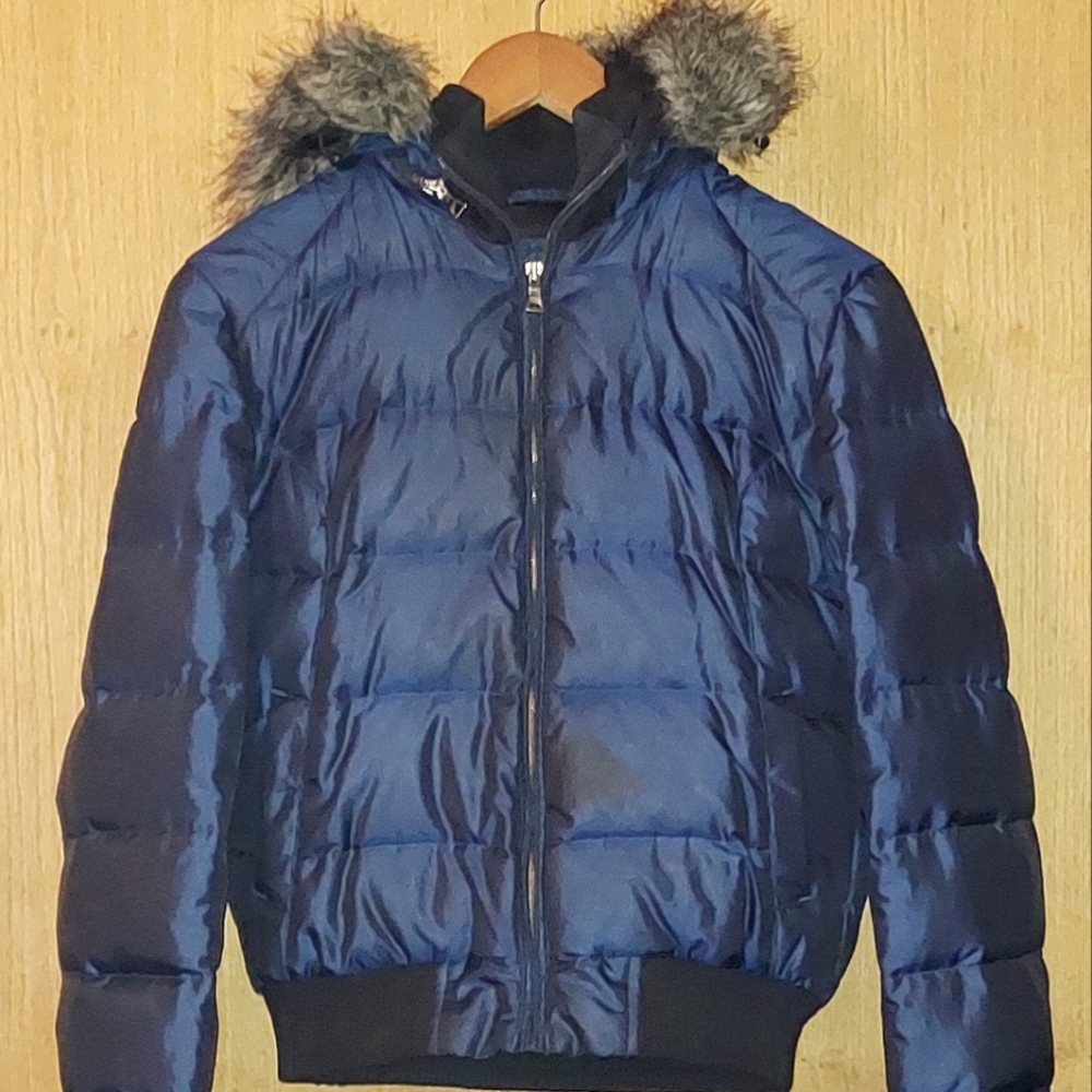 Guess Puffer Jacket | M | Dark Blue